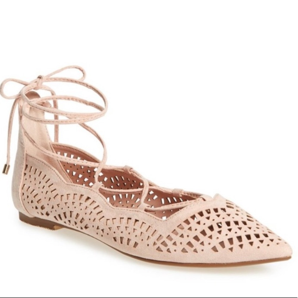 FINALSALE TOPSHOP ‘N Fase Laser’ Ghillie Flats